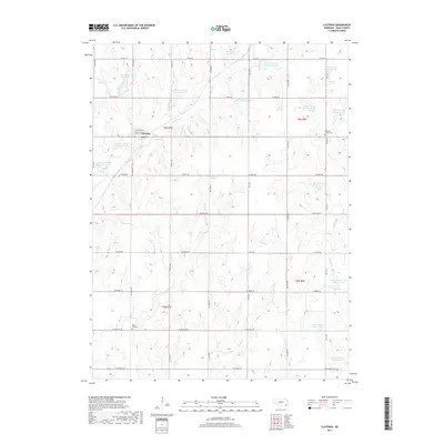 2017 Map of Clatonia, 2017 Print