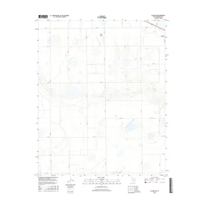 2016 Map of Claude SW, 2016 Print