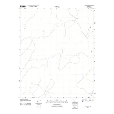 2010 Map of Claunch SE, 2010 Print