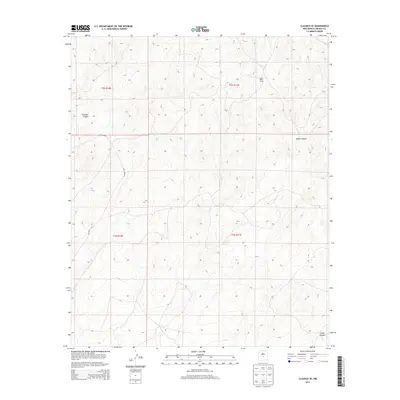2013 Map of Claunch SE, 2013 Print