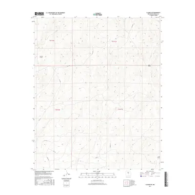 2017 Map of Claunch SE, 2017 Print
