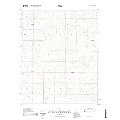 2020 Map of Claunch SE, 2020 Print