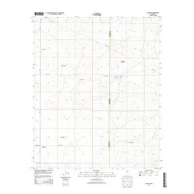 2013 Map of Claunch, 2013 Print