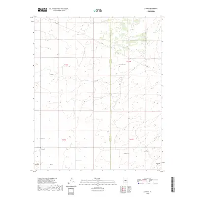 2023 Map of Claunch, 2023 Print