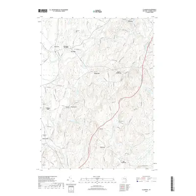 2019 Map of Claverack, 2019 Print