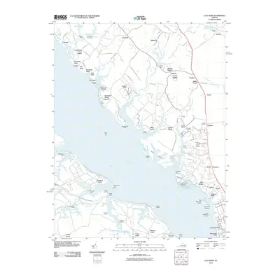 2010 Map of Clay Bank, 2010 Print