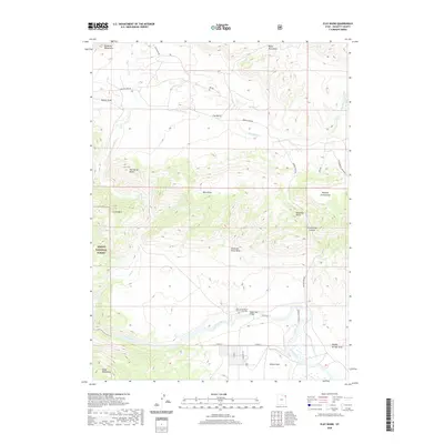2020 Map of Clay Basin, 2020 Print