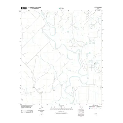 2010 Map of Clay, 2010 Print