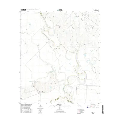 2016 Map of Clay, 2016 Print