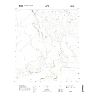 2019 Map of Clay, 2019 Print
