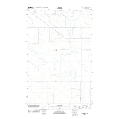 2011 Map of Clay Butte, 2011 Print