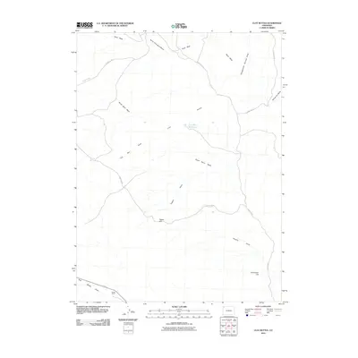 2010 Map of Clay Buttes, 2010 Print