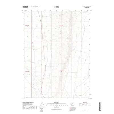 2017 Map of Clay Buttes SE, 2017 Print