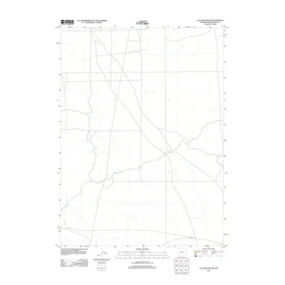 2012 Map of Clay Buttes SW, 2012 Print