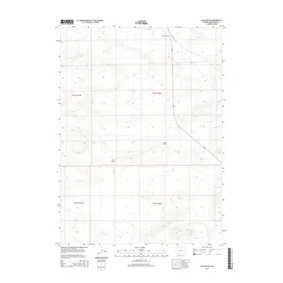 2015 Map of Clay Buttes, 2015 Print