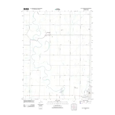 2012 Map of Clay Center NW, 2012 Print
