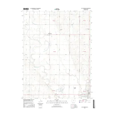 2016 Map of Clay Center NW, 2016 Print