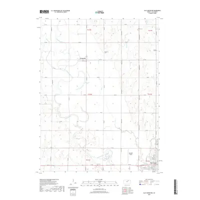 2018 Map of Clay Center NW, 2018 Print
