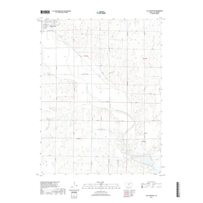 2018 Map of Clay Center SE, 2018 Print