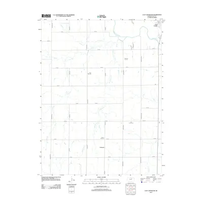 2012 Map of Clay Center SW, 2012 Print