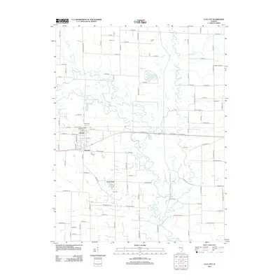 2012 Map of Clay City, 2012 Print