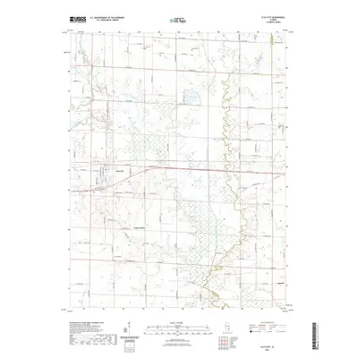 2021 Map of Clay City, 2021 Print