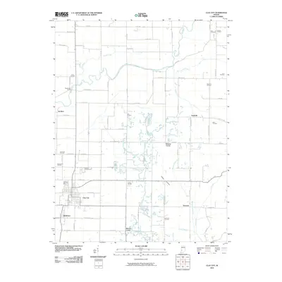 2010 Map of Clay City, 2010 Print