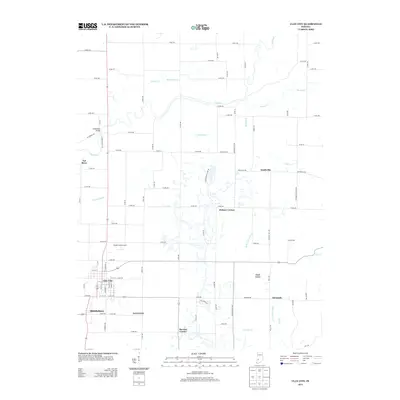 2013 Map of Clay City, 2013 Print