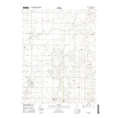2016 Map of Clay City, 2016 Print