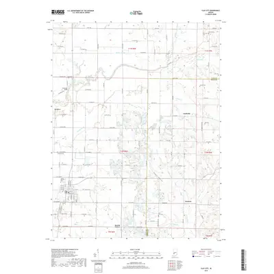 2019 Map of Clay City, 2019 Print