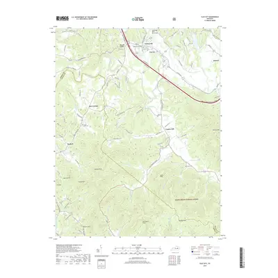 2019 Map of Clay City, 2019 Print