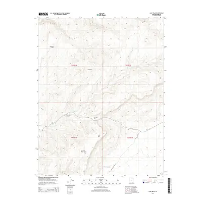 2014 Map of Clay Hills, 2014 Print