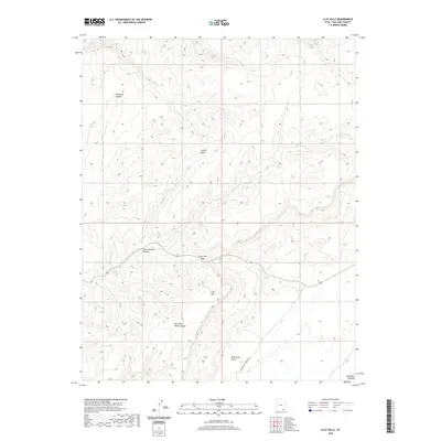 2020 Map of Clay Hills, 2020 Print
