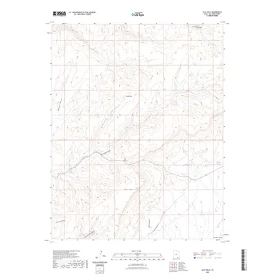 2023 Map of Clay Hills, 2023 Print