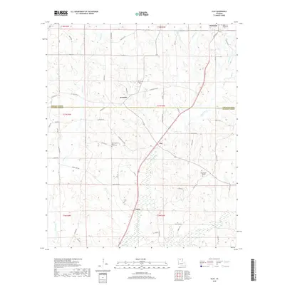 2018 Map of Clay, 2018 Print