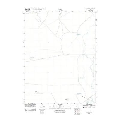2010 Map of Clay Knoll, 2010 Print