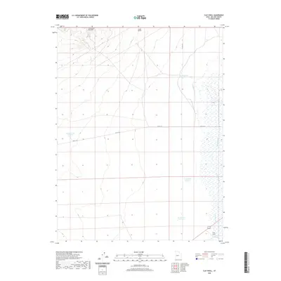 2020 Map of Clay Knoll, 2020 Print