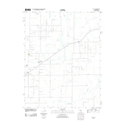 2012 Map of Clay, 2012 Print