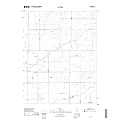 2018 Map of Clay, 2018 Print