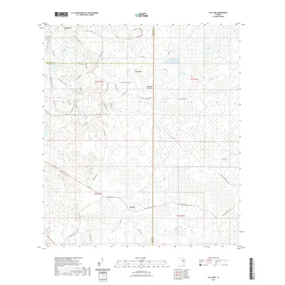 2021 Map of Clay Sink, 2021 Print