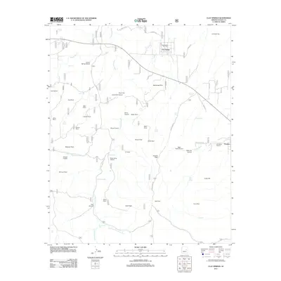 2011 Map of Clay Springs, 2011 Print