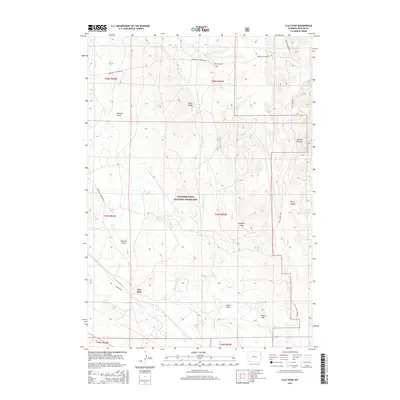2015 Map of Clay Spur, 2015 Print