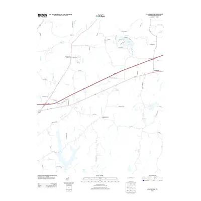 2013 Map of Claybrook, 2013 Print