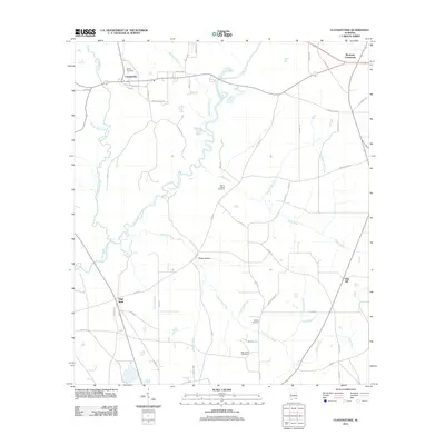 2011 Map of Clayhatchee, 2011 Print