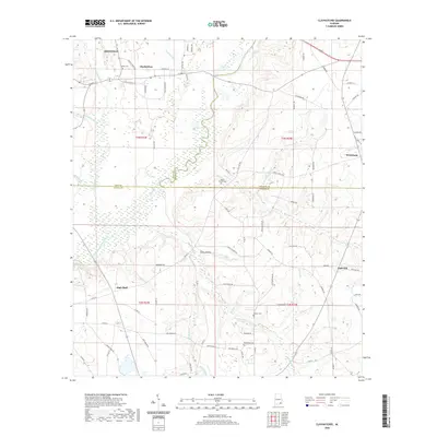 2020 Map of Clayhatchee, 2020 Print