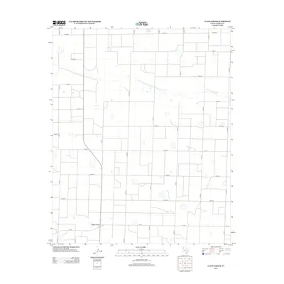 2012 Map of Clays Corner, 2012 Print