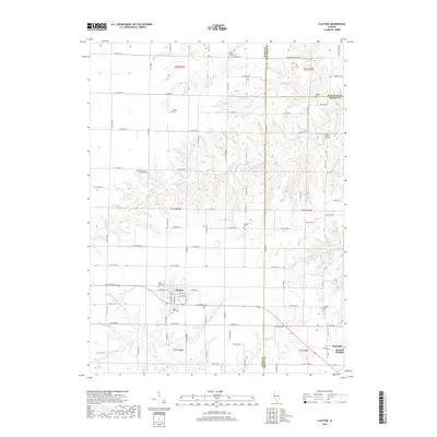 2018 Map of Clayton, 2018 Print