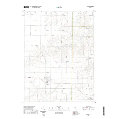 2021 Map of Clayton, 2021 Print