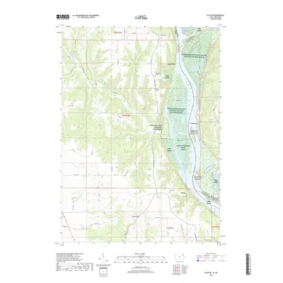 2018 Map of Clayton, 2018 Print