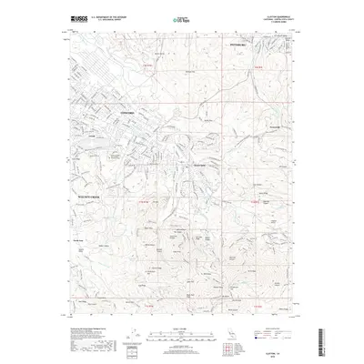 2018 Map of Clayton, 2018 Print